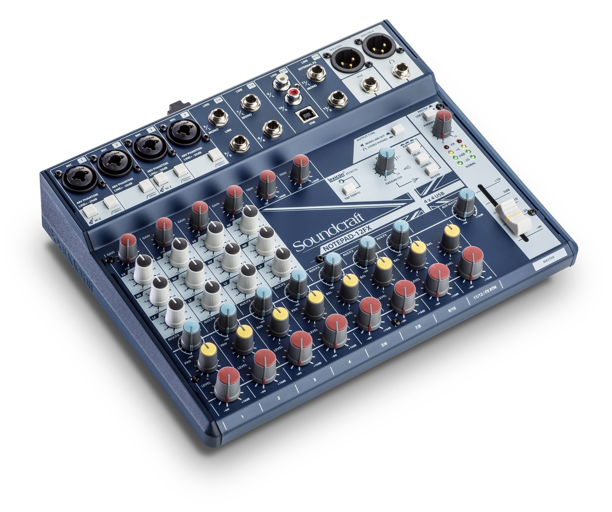 Mixer Soundcraft Notepad 12FX | SAIGON HD